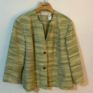 ALFRED DUNNER 2 Button Blazer/Jacket Sz 22